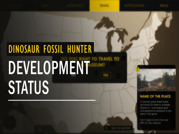 Dinosaur Fossil Hunter: New UI and decorations!