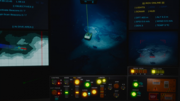 subROV Steam page and trailer
