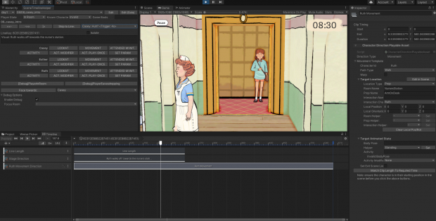 Using ink and Unity’s Timeline to make Wayward Strand