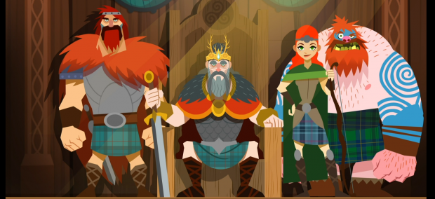Celtic Storybook Platformer “Clan O’Conall” joins the Nordic Game Disc