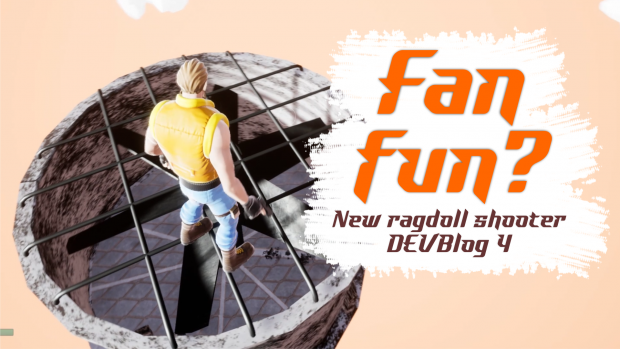 DevLOG 4. Shoot and fly with fans! New mechanic