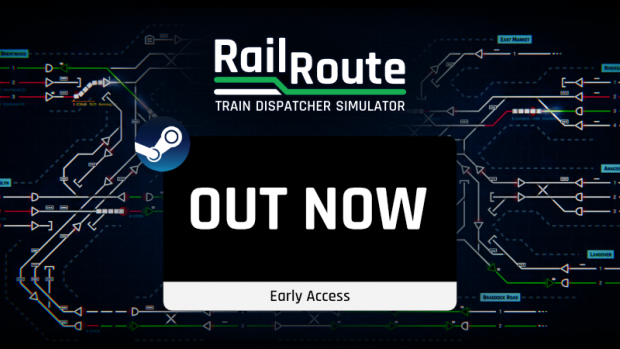 Rail Route: The Train Dispatcher Simulator has arrived Early Access on Steam