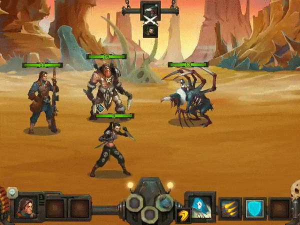 Combat Design: AI actions and healing