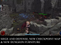 Update v0.760 Siege and Defense, New Checkpoint Map， and New Dungeon Furniture