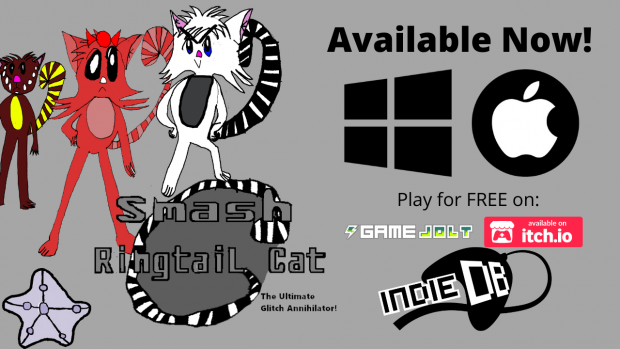 Smash Ringtail Cat: The Ultimate Glitch Annihilator - OUT NOW!