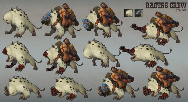 Devlog: Wasteland monsters