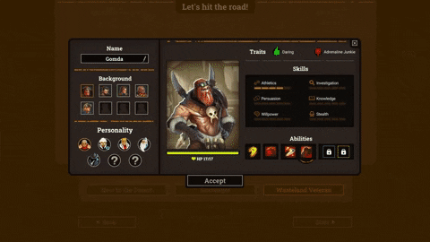 Devlog: Status game