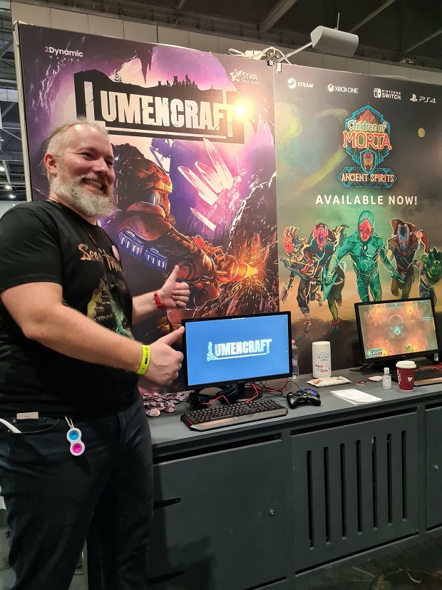 Lumencraft - DEMO, what next, EGX summary