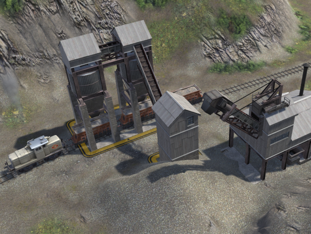 SRRD Gameplay: Collecting Your Resources by Rail