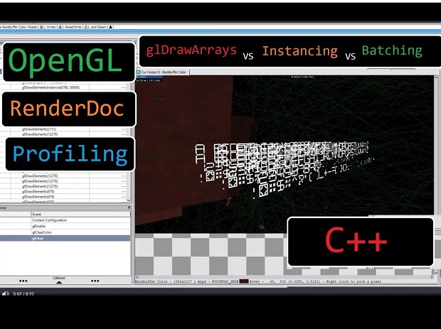 DevBlog 18 - Using profiler tools to make the game fast; Instancing && Batch Rendering