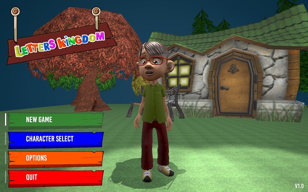 Letters Kingdom - Updates #2 - The Game - Main Menu