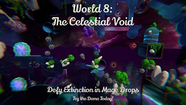 Mage Drops Final World Update: The Celestial Void