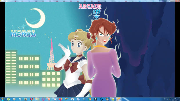 Modder Tsukino AI:s Sailor Moon Fighting game for Mugen!