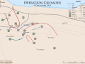 Maps of the Operation Crusader (part 2)