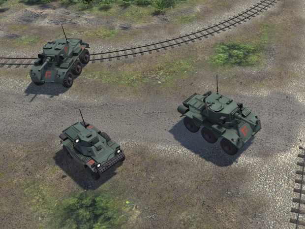 Introducing the enemy faction units in SRRD
