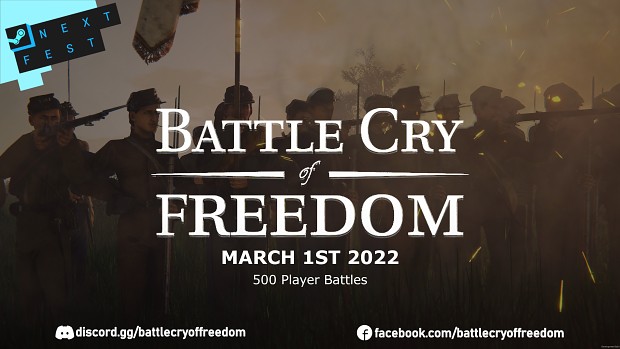Battle Cry of Freedom - Release Date Announcement