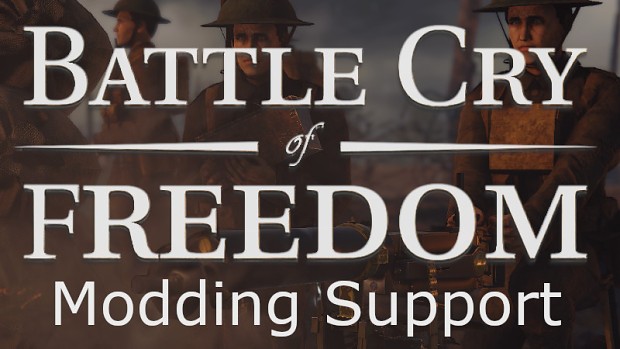Modding Support in Battle Cry of Freedom