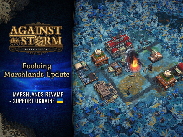 Enter the Evolving Marshlands in the new update!
