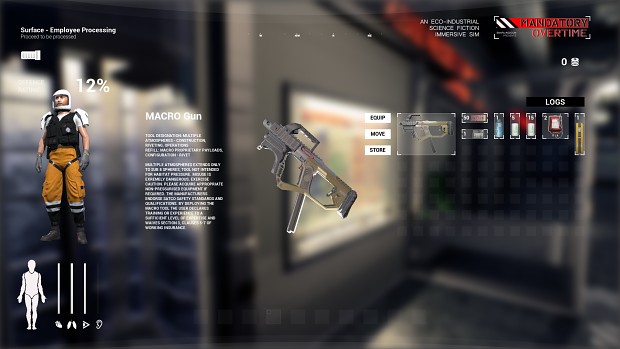 Gameplay Preview #02: Inventory & Data