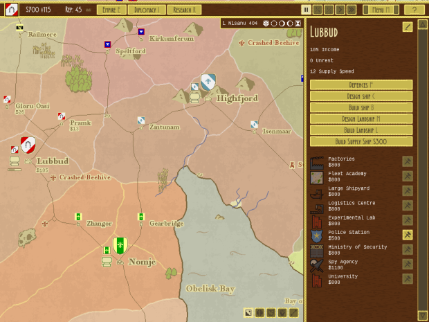 Diplomacy Update Releases in August