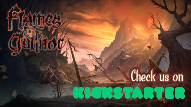 Flames of Galinor Kickstarter update news!