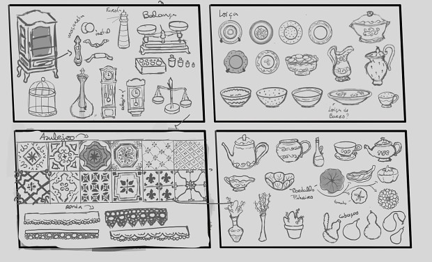 Devlog #3 - Interior prop studies!