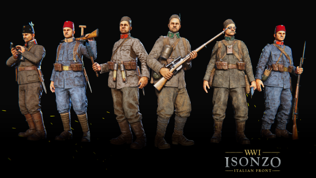 Isonzo Intel #13 - More Visual Customization - Cosmetic Unit Packs