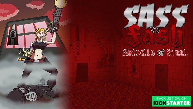 Sass VS Fash is now on Kickstarter!
