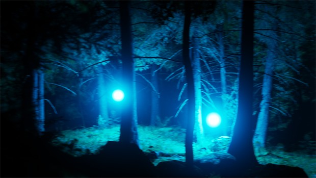 Devlog Video: UFO in the forest