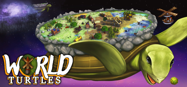 World Turtles, a wholesome colony builder on the back of a giant space turtle, is soon available