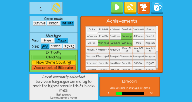 Update and achievements