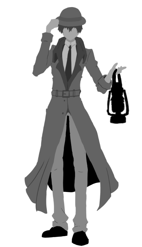 Detective and Waiter Design Concept