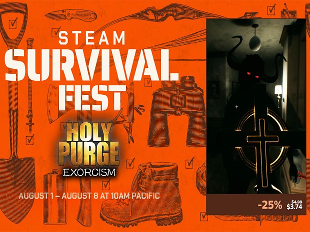 Holy Purge on Steam Survival Fest