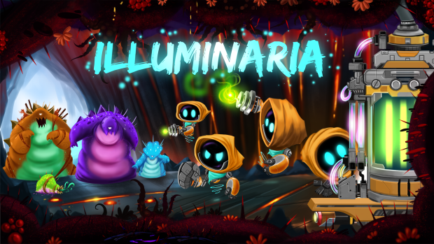 Illuminaria. A base-building game with bright and unique gameplay is out on Steam!