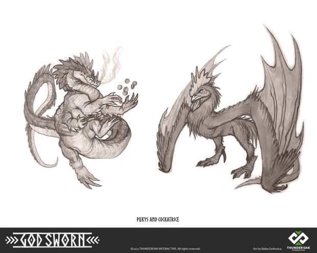 Concept art for units