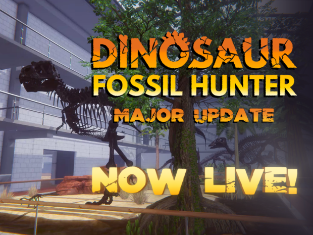 Dinosaur Fossil Hunter: Free Major Update 2.0 now LIVE!