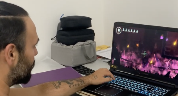 First Gameplay test by our GD & Art lead Emrah Özbay. It looks hard