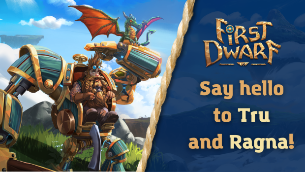 First Dwarf is here! Say hello to Tru and Ragna 🐲