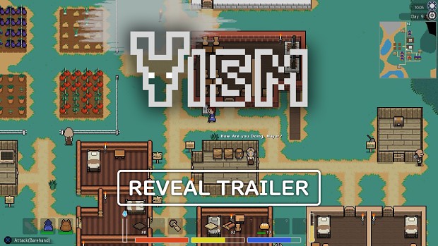 A New 2D Survival & Colony Sandbox Game “VISM”- Officially Announced Developing For PC