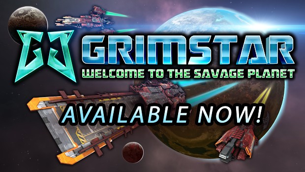 Grimstar: Welcome to the savage planet is OUT NOW!