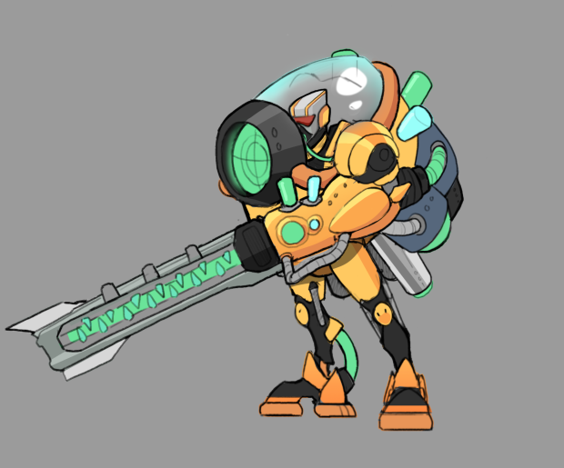 A few characters from our RTS Game: Space Tales