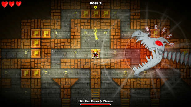 Super Ninja Miner dragon boss