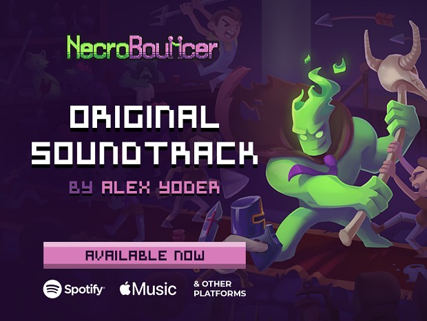 NecroBouncer OST is available on all major streaming platforms!