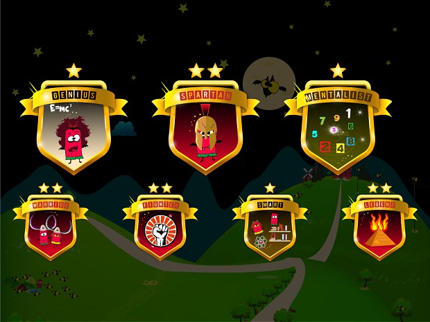Players may now earn badges in Vampirix strategy game