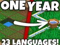 My First Game: 1 Year of Game Development with Unity! In 2 MINUTES! :)