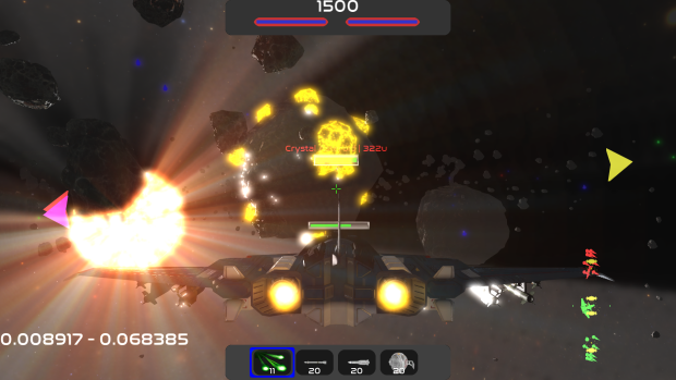 Eclipse. 3D Space shooter. Single - Multi player.