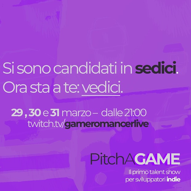 Gameromancer's Twitch videogames contest.