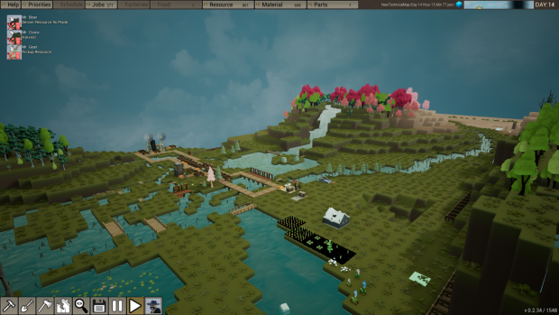 1 min Gameplay video of Strategy game Revive & Prosper🌱