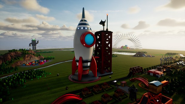 Launching Ze Rocket in Blockville - 10 Steps to Space