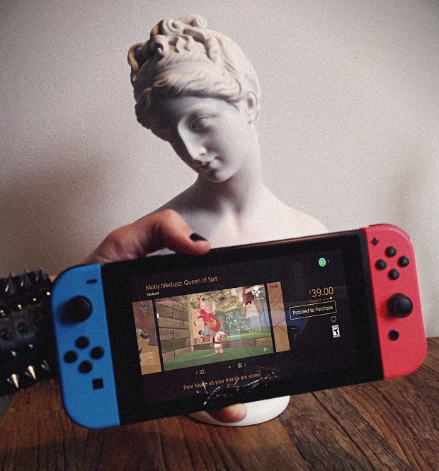 Molly Medusa now up on the Nintendo eShop